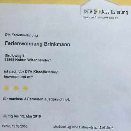 Brinkmann * Hohen Wieschendorf